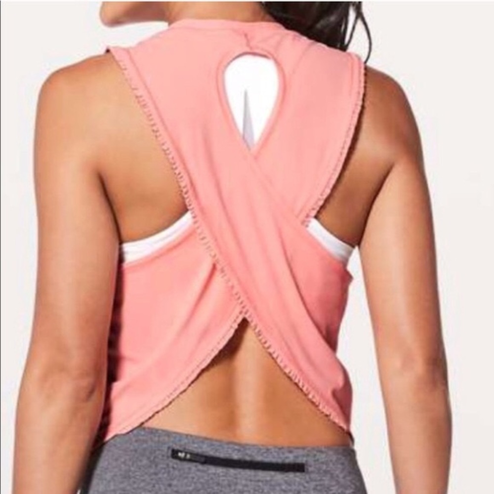 Lululemon Fast as Light Tank Frilled NWT
